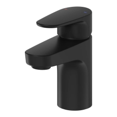 Bateria umywalkowa GoodHome Cavally S czarna