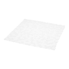 Mata pod prysznic GoodHomee Koros 55 x 55 cm biała