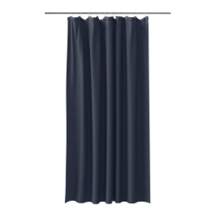 Zasłonka prysznicowa GoodHome Koros 180 x 200 cm granatowa