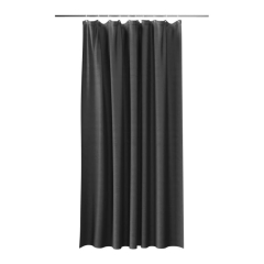Zasłonka prysznicowa GoodHome Kina 180 x 200 cm czarna