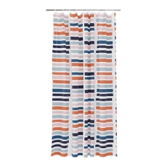 Zasłonka prysznicowa GoodHome Kina 180 x 200 cm kolorowe pasy