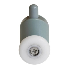 Rolki do kabin dolne pojedyncze 23mm szare 2szt