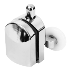 Rolki do kabin dolne podwójne 23mm chrom 2sz