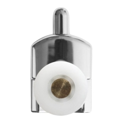 Rolki do kabin pojedyncze dolne 21mm chrom 2szt