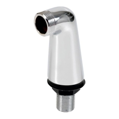 Kolano do bateri stojącej Tycner 1/2" x 3/4" chrom