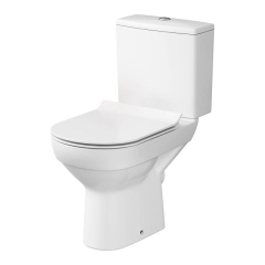 Kompakt WC Cersanit City Rimless Slim z deską wolnoopadającą