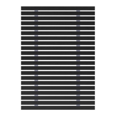 Mata bambusowa GoodHome Caledon 50 x 70 cm czarna