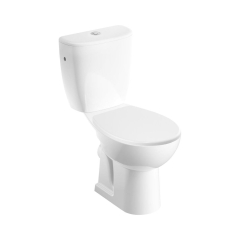 Kompakt WC Koło bezkołnierzowy 3/6 l z wolnoopadającą deską