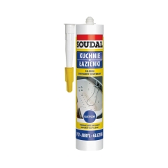 Silikon sanitarny neutralny bezbarwny 280 ml