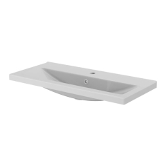 Umywalka meblowa ceramiczna GoodHome Nira slim 16 x 38 x 82,8 cm