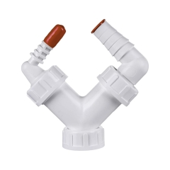 Adapter podwójny Tycner 1" do pralki/suszarki