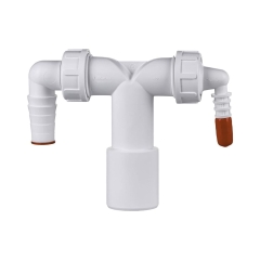 Adapter podwójny do pralki / suszarki Tycner 40/32 mm
