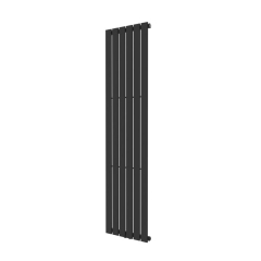 Grzejnik dekoracyjny Faringdon 180 x 45,2 cm czarny
