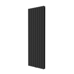 Grzejnik dekoracyjny Faringdon 180 x 60,8 cm czarny