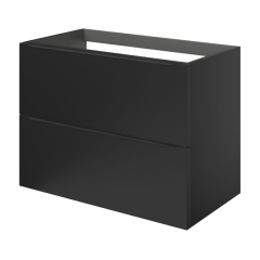Szafka pod umywalkę GoodHome Imandra wisząca 80 cm czarny mat