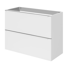 Szafka pod umywalkę GoodHome Imandra Slim wisząca 80 cm biała
