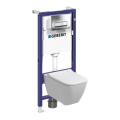 Zestaw podtynkowy WC Geberit Unifix Delta 51 Modo Pure