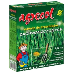 Nawóz do trawników zachwaszczonych Agrecol 1,2 kg
