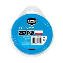 Żyłka tnąca MacAllister 1,6 mm x 15 m okrągła