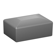 Zaślepki Polargos 6 x 4 cm szare 6 szt.