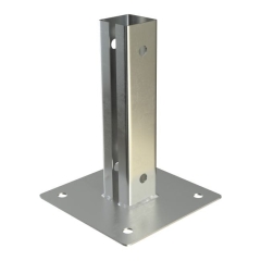 Podstawa słupka Polargos 5 x 5 x 20 cm ocynk