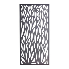 Moduł dekoracyjny Blooma Neva aluminiowy 88 x 179 cm szary