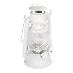 Lampa naftowa 24 cm biała