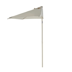 Parasol półokrągły GoodHome Carambole beżowy