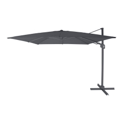 Parasol GoodHome Menorca 300 x 300 cm szary