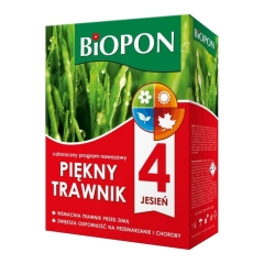 Nawóz piękny trawnik Biopon jesień 2 kg