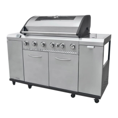Kuchnia gazowa inox 6.1