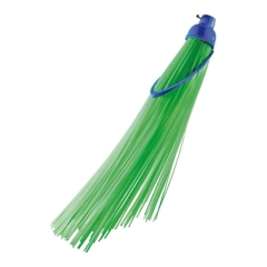 Miotła plastikowa zielona 0001D
