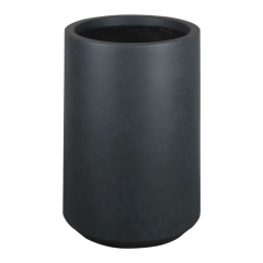 Donica Verve wysoka 40 cm ciemnoszara mat