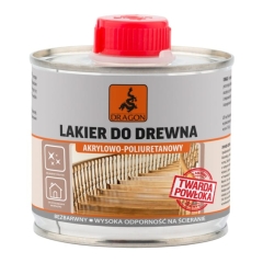 Lakier akrylowo-poliuretanowy do drewna Dragon 0,2 l