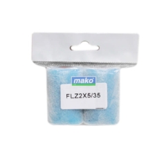 Wałki Flock 5cm fi 35mm 2szt