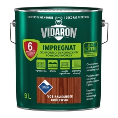 Impregnat do drewna Vidaron palisander królewski 9 l