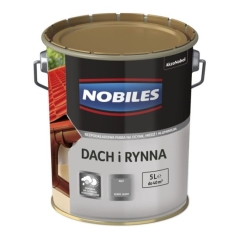 Emalia Nobiles Dach i Rynna szary jasny 5 l