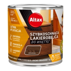 Lakierobejca szybkoschnąca do wnętrz Altax palisander 0,25 l