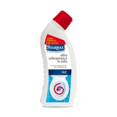 Silny odwapniacz w żelu do WC Starwax 750 ml