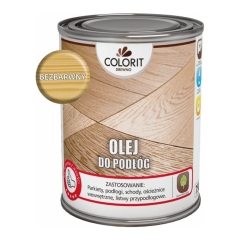 Olej do podłóg Colorit Drewno bezbarwny 0,75 l