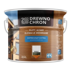 Impregnat Drewnochron Extra biały 2,5 l