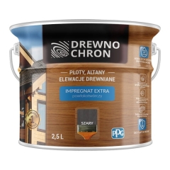 Impregnat Drewnochron Extra szary 2,5 l