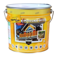 Impregnat HartzLain Decor mahoń 8 l