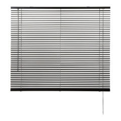 Żaluzja aluminiowa Colours Studio 60 x 180 cm czarna