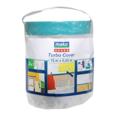 Folia malarska z taśmą Mako 15 m x 550 mm