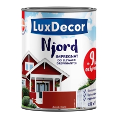 Impregnat do elewacji drewnianych Njord Luxdecor domek rybaka 0,75 l