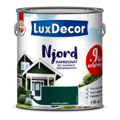 Impregnat do elewacji drewnianych Njord Luxdecor islandzka dolina 2,5 l