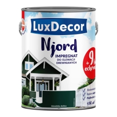 Impregnat do elewacji drewnianych Njord Luxdecor islandzka dolina 5 l