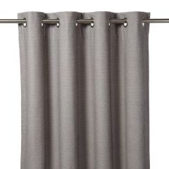 Zasłona GoodHome Digga 140 x 260 cm szara