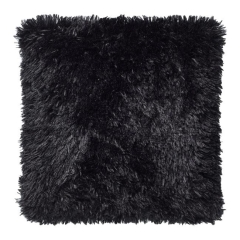 Poduszka GoodHome Modoc 40 x 40 cm czarna